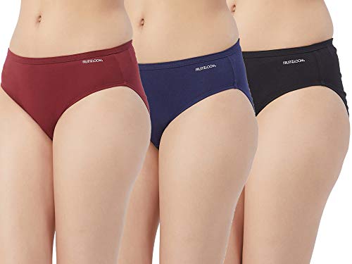 Image of Fruit of the Loom Women's Bikini(Colors and Prints May Vary) (Pack of 3)