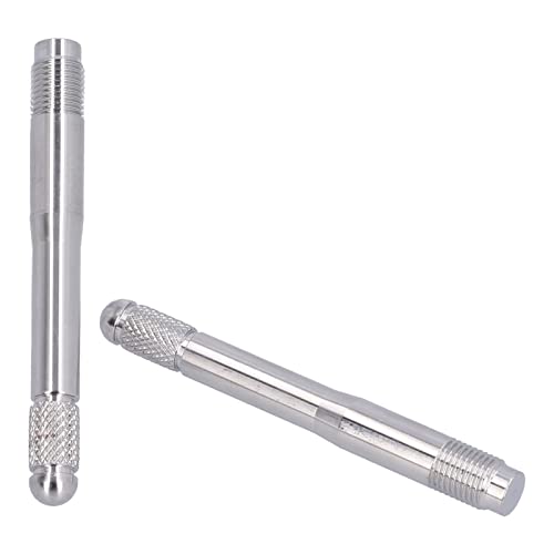 Image of Aramox 2Pcs M14 X 1.5 Wheel Stud Pin Wheel Hanger Alignment Pin, Stainless Steel Wheel Mounting Wheel Stud Wheel Alignment Tool