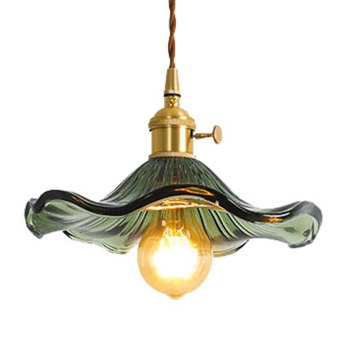 Lámpara de techo de cristal decorativa con base E27 para proyectos de interiorismo