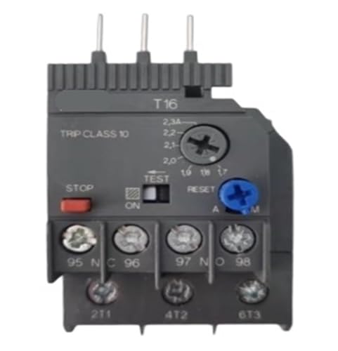 Relais T16 protection surcharge thermique disjoncteur moteur tripolaire 1,7-2,3A