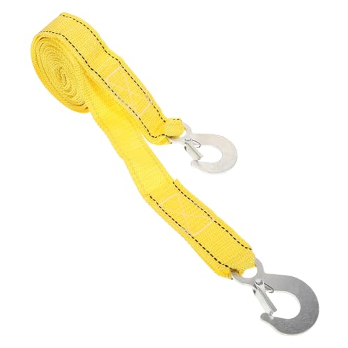 VINTORKY Car Rope Durable Tow Strap with Hook Capacity High Toughness Pulling Rope for Truck Lightweight and Compact Towing for Emergency Situations