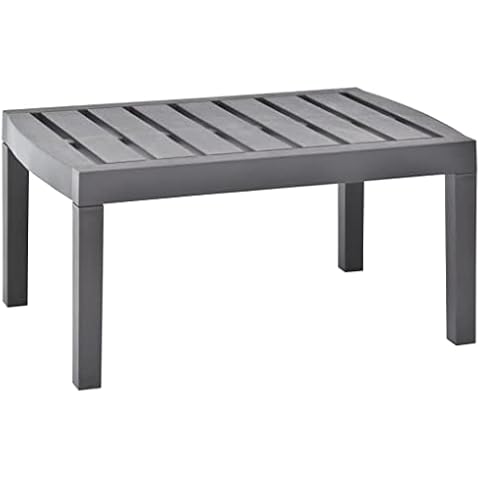 vidaXL Table de Jardin Moka 78x55x38 cm Cover