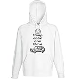 trabant kübel verdeck öffnen  Teesandengines Men\'s Trabant Kubel White Hoodie Size XLarge