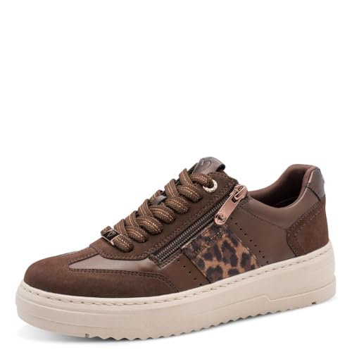 Baskets femme Marco Tozzi en textile douillet pour style urbain chic