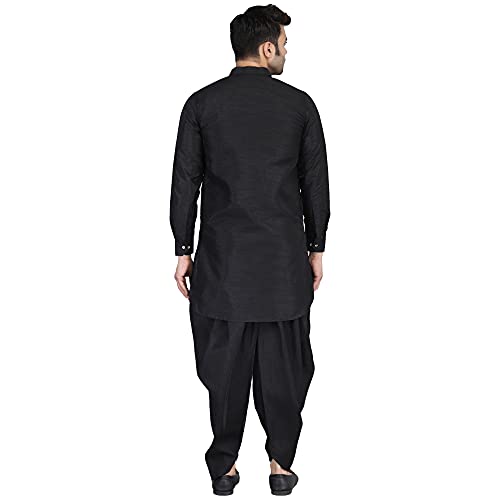 Image of TAHVO Men's Casual Cotton Kurta Shirt, Short Kurta