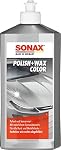 SONAX – SONAX Polish+Wax Color silber/grau (500 ml) Politur mit grau