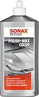 SONAX Polish+Wax Color silber/grau (500 ml) Politur mit grauen Farbpigmenten und Wachsanteilen | Art-Nr. 02963000 – Ansicht 1