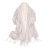 [Lycharoty] マフラー レディース クリスマスプレゼント 女性 プレゼント 母親 誕生日 女性 50代 ストール 大判 厚手 高校生 妻 20代 おばあちゃん ギフト おしゃれト 秋 冬 30代 40代 中学生 婦人 60代 70代 グレー