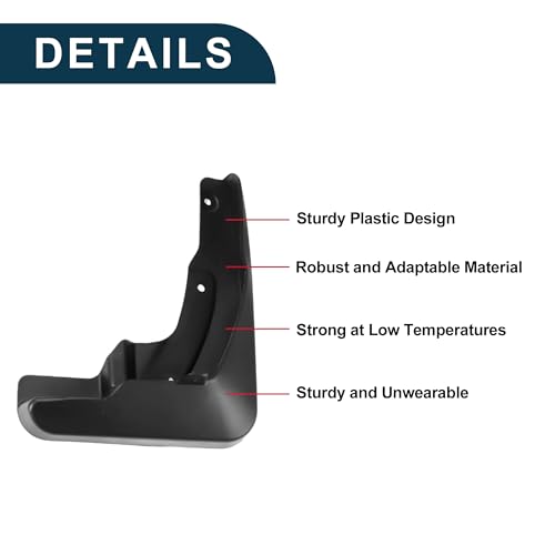 Image of Mud Flaps Splash Guards for Toyota Venza AV10 2013-2016 Front & Rear Mud Guards W /Mount Accessories