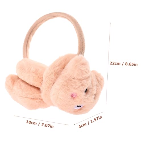 BESPORTBLE 1pc Panda Boy Girl Earmuffs Plush Ear Warmers for Boys Girls Comfortable Ear for Outdoor Activities Cute Cartoon Design2