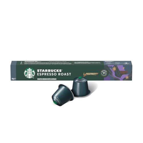 Café em Cápsula Starbucks Nespresso Espresso Roast 10 Cápsulas