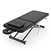Electric Massage Table, Electric Lift Motor Height adjustable and Manual Backrest Adjustable Angle for Treatment, Medical Spa, Facial, Beauty, Massage Bed and More - 32 Wide x 75 Long - Black