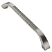 Brushed Chrome Cabinet Knobs and Pulls Chrome Kitchen Cabinet Handles Polished Chrome Cabinet Hardware Bowed Chrome Kitchen Cupboard Cabinet Drawer Door Handles 2 Sizes (128mm/5 Inch, 25 Pack)