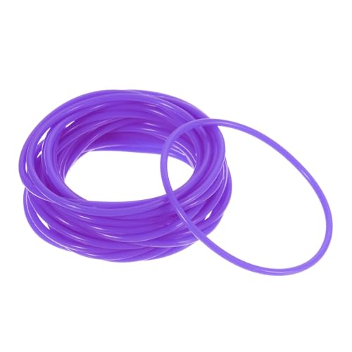 Bracelet silicone violet phosphorescent PATIKIL | Lot de 60 pour sport
