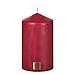 Produktbild 8 Stück Eika-Stumpenkerze 80 x 140 mm bordeaux
