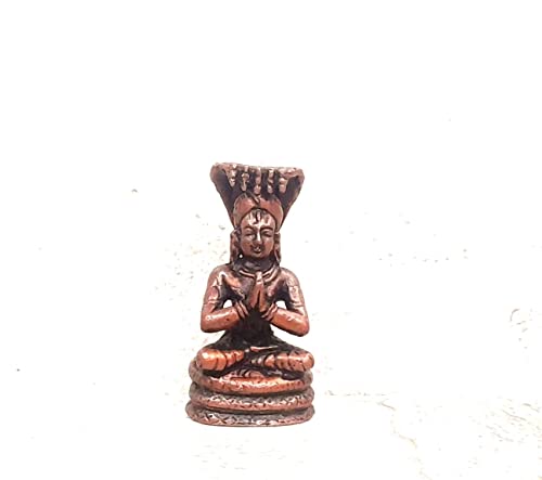 Image of Copper god Idols Manavala Mahamuni,1.8inches, 50 Grams, Patina Antique Finish, Pack of 1 Piece