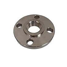 304 Stainless Steel Flange, 1 Inch NPT Thread, Raised Face, Class 150