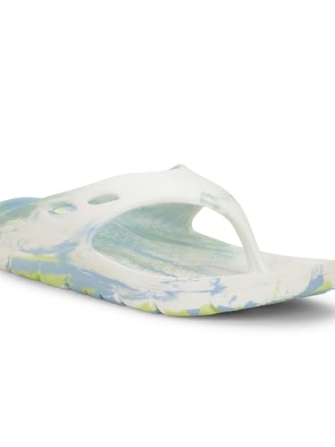 Image of Floatz 8711 1.2 Thong: Silver Casual Slip-On Thong Slippers for Men