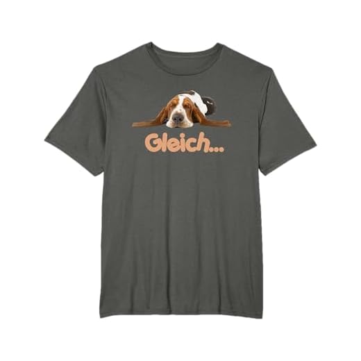 Bassett Hunde T-Shirt für Stilbewusste