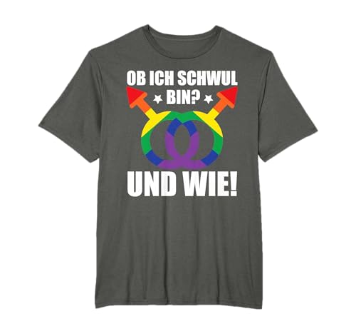 Sicher Schwul Pride Regenbogen Queer Lesbisch Gay CSD LGBTQ+ T-Shirt