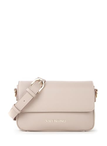 Valentino Zero Re Pattina Flap Bag Beige