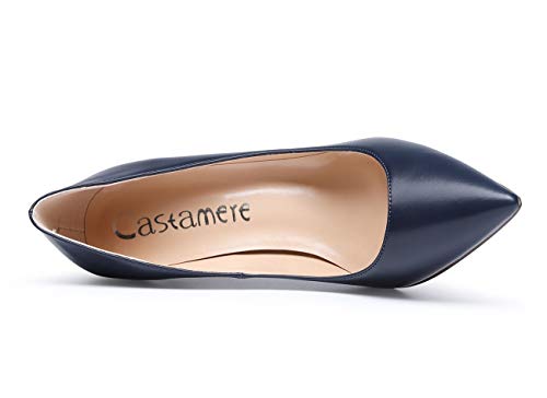 Image of Castamere Womens High Heels Pointed-Toe Slip-on Stilettos Pumps 4Inch Heel Shoes