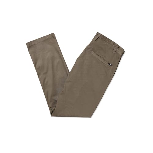 Volcom Men's Frickin Modern Fit Stretch Chino Pant Mushroom2