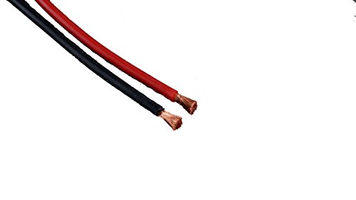 Preisvergleich Produktbild MR-Onlinehandel ® 2m hochwertigen 1,5mm² extra geschmeidige Silikonlitze / Silkonkabel im Set zu je 1m Schwarz und 1m Rot