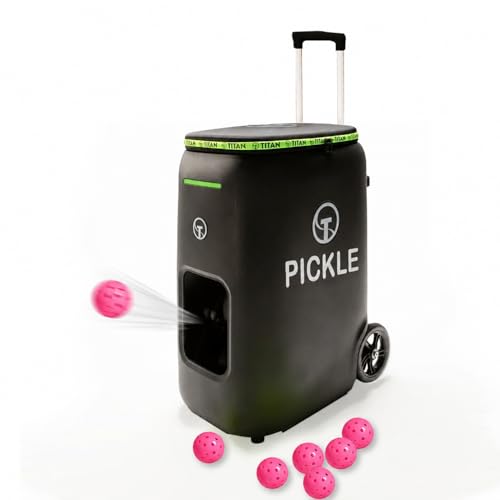 Titan ONE Pickleball Machine with Internal Oscillation & Free App | for Coaches, Clubs & Solo...