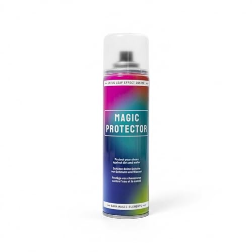 Bama Magic Protector Imprägnierspray für Schuhe, schmutz- & wasserabweisende Schuhpflege ohne Silikone und Treibgase - Oeko-Tex zertifiziert, 200 ml