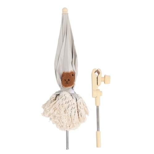 Parasol de poussette de haute qualité en acier et tissu oxford résistant