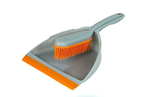 Gravidus Kehrset mit Gummihandfeger + Kehrschaufel/Handbesen + Kehrblech Cover
