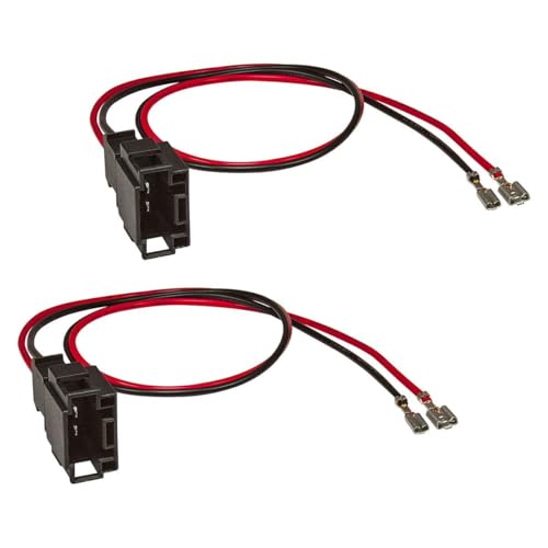 tomzz Audio 7134-001 Adaptateur de Haut-Parleur (Set de 2) sur DIN Compatible avec Mercedes BMW Smart Porsche Mini VW