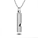 NUBARKO Emergency Survival Whistle, Titanium Outdoor Loud Coach Whistle, Keychain Whistle for Camping, Hiking, Hunting and Pet Training
