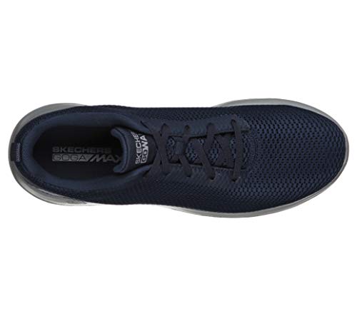 Skechers Go Walk Max- Effort, Tênis Homens, Azul Escuro/Cinza Escuro, 43