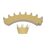 JOINPAYA 36 Kleiner Cupcake Papierförmchen mit Goldener Glitzer Krone...