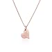 Produktbild PAUL HEWITT Herz Halskette Damen North Love aus 925 Sterling Silber - Roségold vergoldet