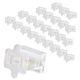 GFQHF 25PCS Electrical Plugs SPT-1 Female Vampire Plugs - Electrical Plug Replacement - Transparency for Christmas Lighting Decoration