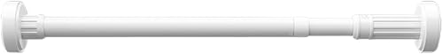 No Drill Support Rod, Heavy Duty Closet Bar, Stainless Steel Hanging Rod - 9