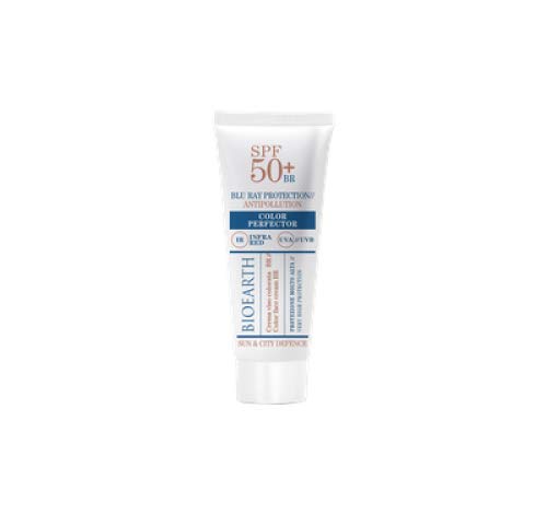 Bioearth Sun&City Defence Crema Viso SPF 50+ Color...