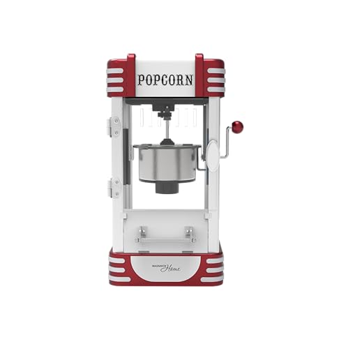 MAGNAVOX HOME, Popcorn Maker Machine Movie Theater/Cinema Style Popper with 2-Sided Serving Scoop. 2.5 Ounce, Red by Magnavox - Image 9