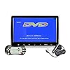 IROEJT Poggiatesta per Auto con Monitor da 10,1" 1024 * 600 USB/SD/IR/FM TFT LCD Dvd Radio TV Headers Monitor con Pulsanti Touch Giochi MP5 Facile configurazione per Viaggi
