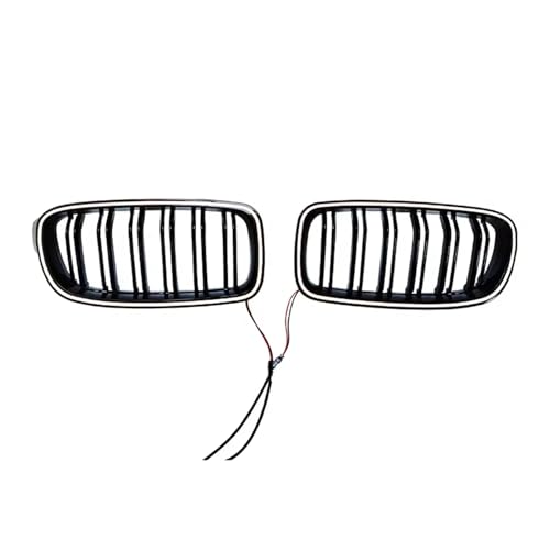 Grille avant lumineuse et capot de prise d'air style course pour BMW F30 F31 F35