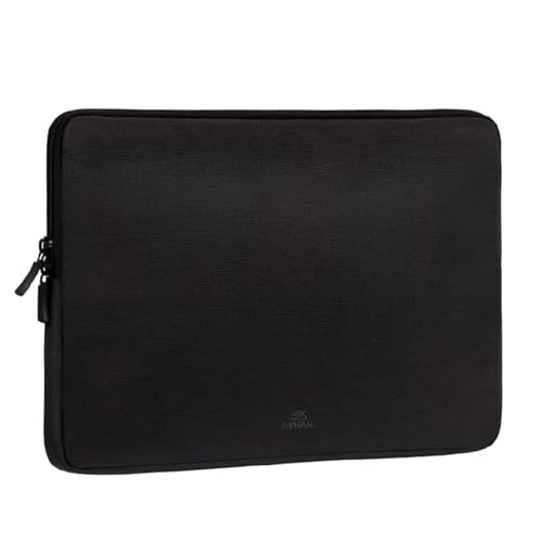 Image of RIVACASE Suzuka ECO Laptop sleeve 13.3 to 14 inches fits most popular Macbook, Laptops, Ultrabooks and Tablets made from ECO-FRIENDLY RPET Water Resistant Polyester Fabric
