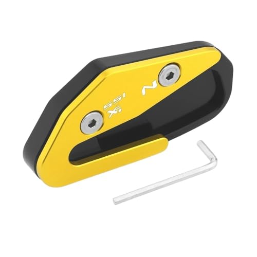 Extension béquille latérale NMAX 155 en alu CNC pour stabiliser votre moto de 2020 à 2025