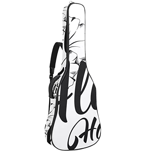 Hondank Housse pour guitare acoustique – Motif jungle et paon dans l’arbre – 1 cm d’épaisseur – Étanche – 101,6 cm… - Les Beatles, Paul McCartney, John Lennon, RIngo Starr, George Harrison Hondank Housse pour guitare acoustique - Motif jungle et paon dans l'arbre - 1 cm d'épaisseur - Étanche - 101,6 cm…
