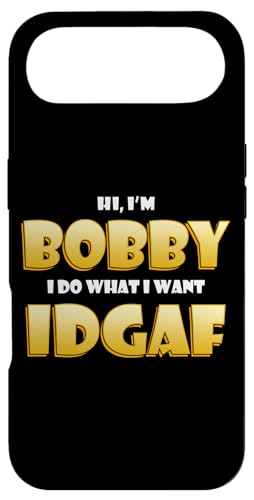 Bobby Costume IDGAF Funny Meme Halloween Costume For Bobbys �X�}�z�P�[�X iPhone Air �p