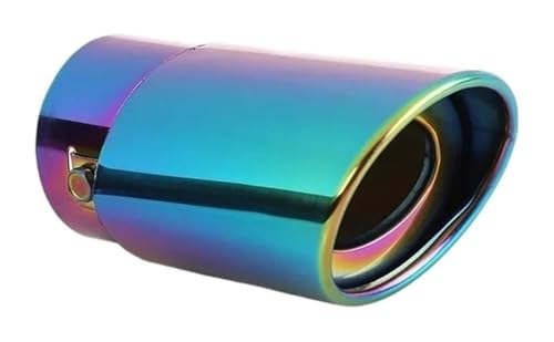 Silenciadores tubo escape 63 mm de acero inoxidable con salida única que optimiza el flujo del coche