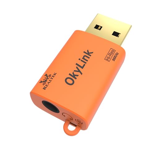 Tarjeta Sonido USB OkyLink Solución para Entrada de Audio Dañada en Consolas y PC 1