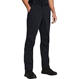 Under Armour Men's Enduro Elite Flat Front Pants, (001) Black / / Black, 34/32